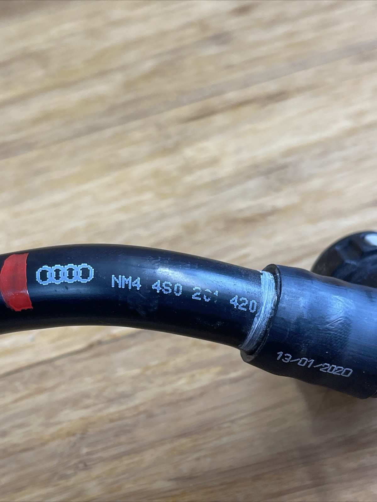 2017-2023 Audi R8 4S V10 Fuel Feed Line Pipe Hose Original OEM 18k Miles