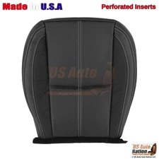 2017-2018 For Subaru Forester Touring Leatherette Driver Bottom Seat Cover Black