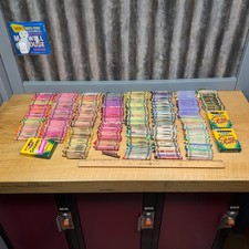 Crayola Crayons Large Mixed Lot With Rare Vintage Retired Binney Smith Colors