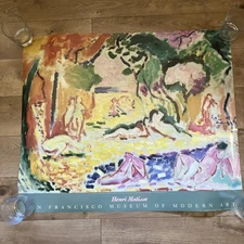 Henri Matisse The Joy Of Living Poster San Francisco Museum Of Modern Art 1993