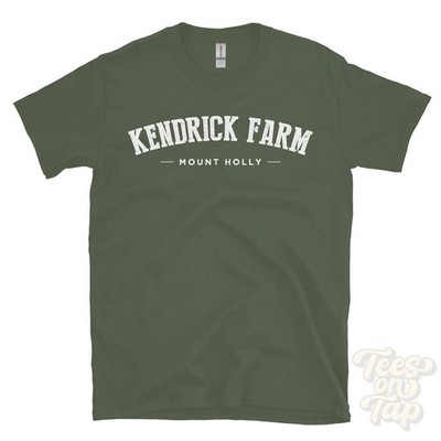 KENDRICK FARM MOUNT HOLLY T-SHIRT Gaston North Carolina USA Retro Uni Geschenk