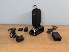 Canon Legria HF R306 Handheld High Definition Camcorder  Charger  2 Batteries