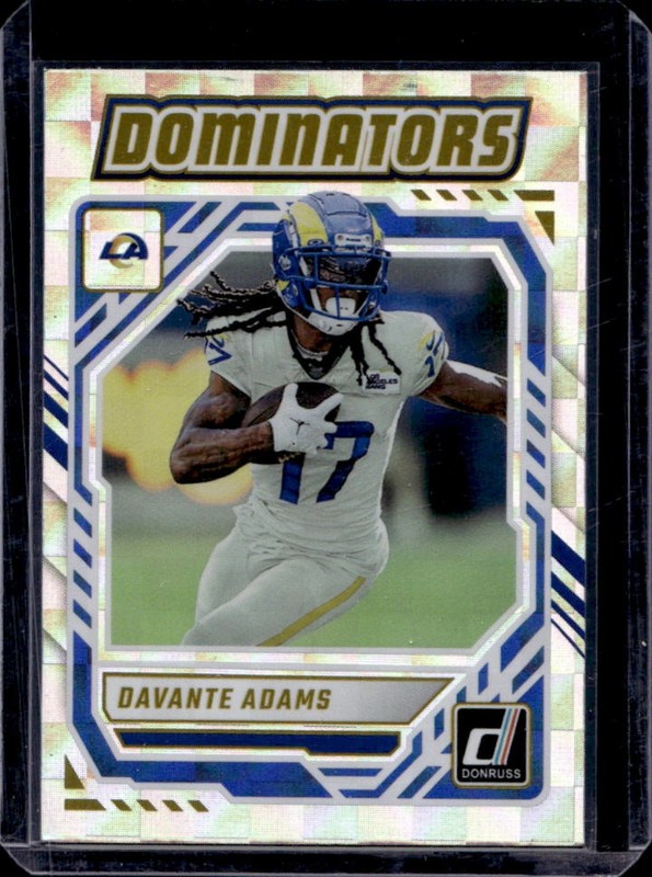 2025 Panini Donruss Davante Adams Dominators #DOM-ADS Rams