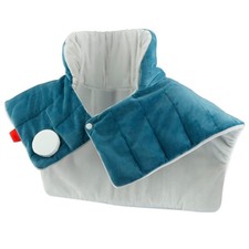 Comfytemp Heating Pad for Neck Shoulders Back, 2.6 Ib Weighted 19"x 23", Blue