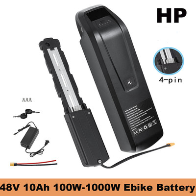 48V 10Ah Electric Bike Lithium Battery Ebike Battery for 1000W Motor Lockable