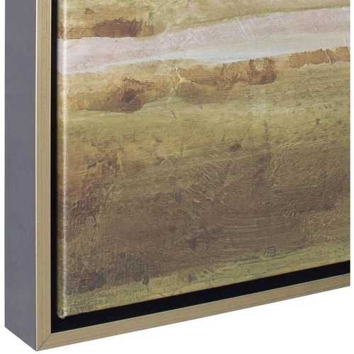 Uttermost 32485 Hazy Lake Wall Accent White and Gray and Green and Brown - Picture 4 of 5