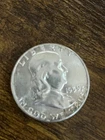 1959 P Franklin Silver Half Dollar - Good - Silver 50 Cents