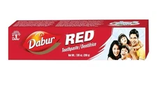 Dabur Red Toothpaste Ayurvedic for Fresh Breath Stains Protects Gums 200 Gm