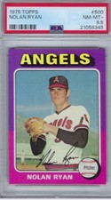 1975 Topps Nolan Ryan #500 PSA 8.5 (Very Rare)
