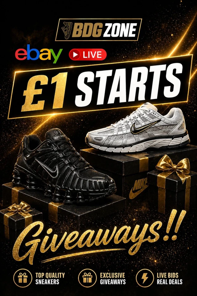 🚨£1 JORDAN 1 x OFF WHITE AND MORE 🤯 SHOCK DROPS & GIVEAWAYS ALL NIGHT 🎁