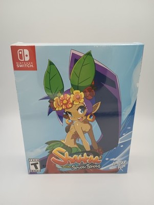 SHANTAE AND THE SEVEN SIRENS COLLECTORS EDITION NINTENDO SWITCH LIMITED RUN NEW