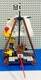 Lego Pirates 6261 Raft Raiders w/instructions. Missing 1 gold coin. No box