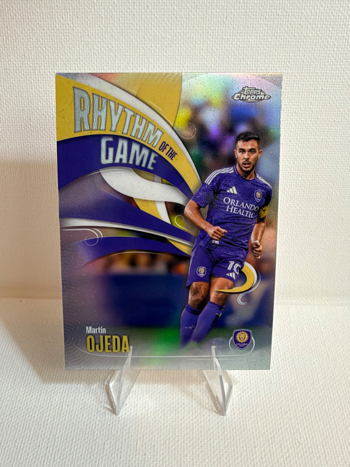2026 Topps Chrome MLS #RG-24 Martín Ojeda Rhythm of the Game