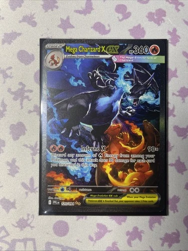 Mega Charizard x EX 125/094 Me02: Phantasmal Flames Holo