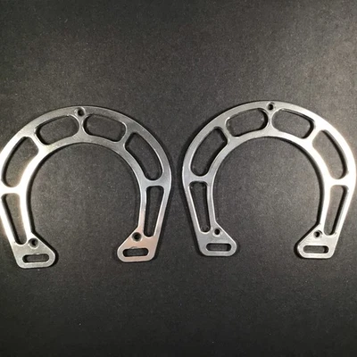 Joe's Cantilever Brake Boosters Stiffeners by Prototype Machining Alloy Silver - Image 1 of 4