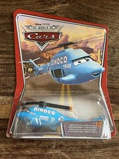 Disney Pixar the world of cars Dinoco Helicopter brand new