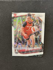 Te-HINA PAOPAO 2025 Panini Prizm WNBA WHITE SEISMIC ATLANTA DREAM RC #61 Rookie