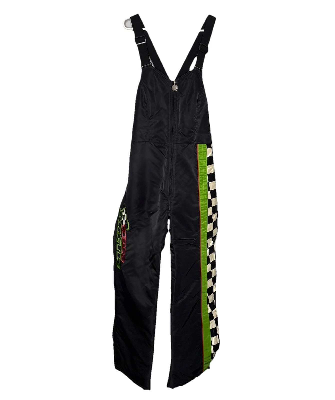 Vintage 90s Artic Cat ZR Pants Black Overalls Women’s XL Bibs Arcticwear