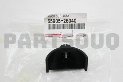5590526040 Genuine Toyota KNOB, HEATER CONTROL, NO.3 55905-26040