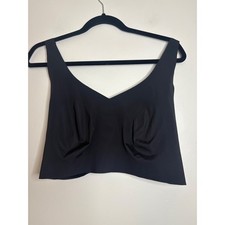 Bali 3XL Black Comfort Revolution Wirefree Shaping Crop Top Bra