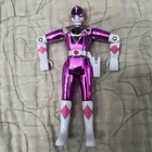 VTG Mighty Morphin Power Rangers Movie 90’s Bandai Metallic Pink Action Figure