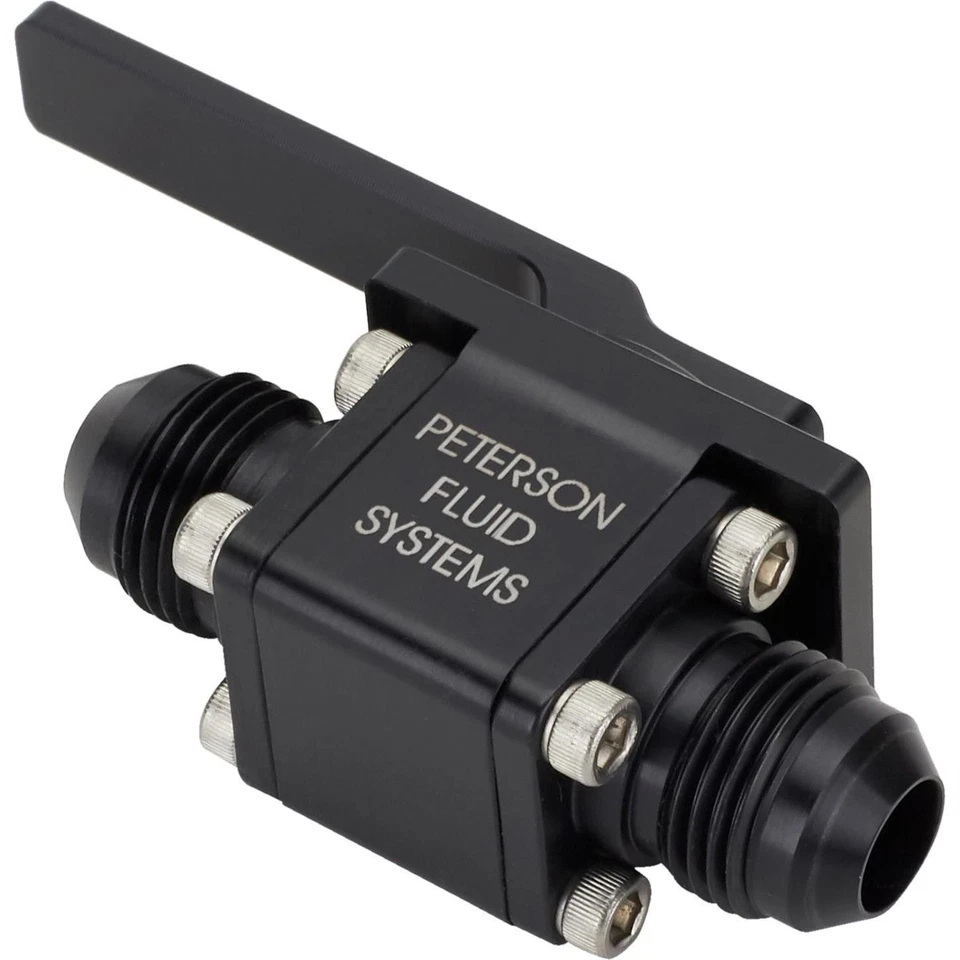 Válvula de cierre de combustible de montaje en panel Peterson Fluid Systems 09-0930 -8 Foto 3 de 4