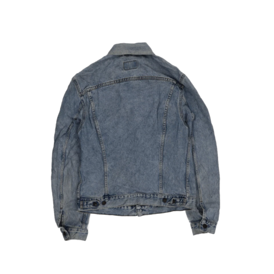 Levi's Men's Light Blue Short Regular Denim Jacket Size M, photo 2 of 3