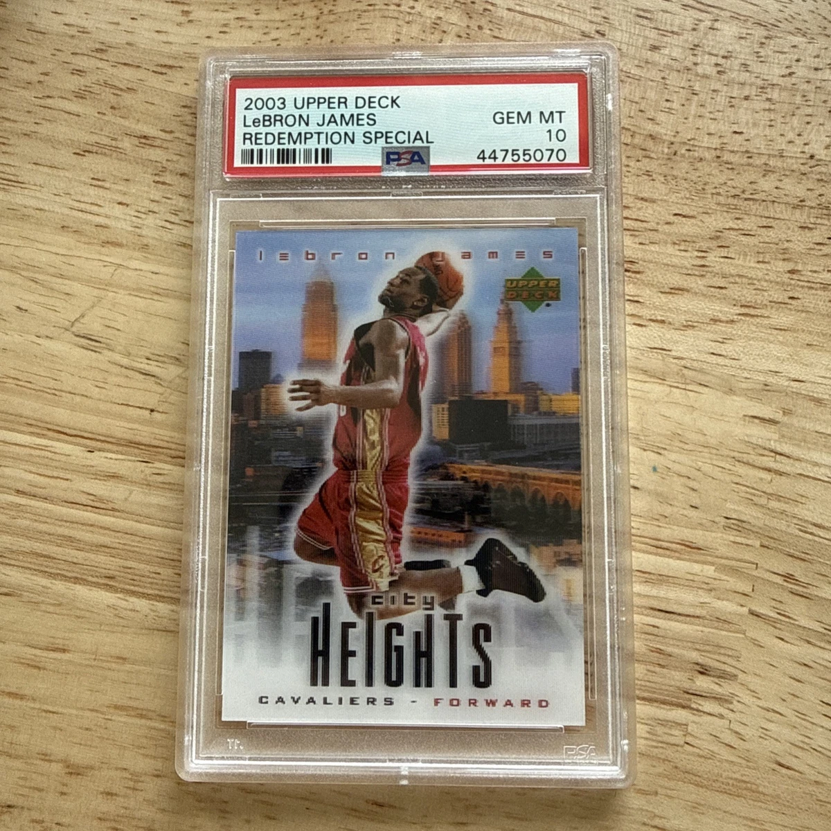2003 UD Lebron James ルーキーカード PSA10 RC 2003 Upper Deck Top Prospects Lebron James #55 Rookie RC PSA 10 | eBay