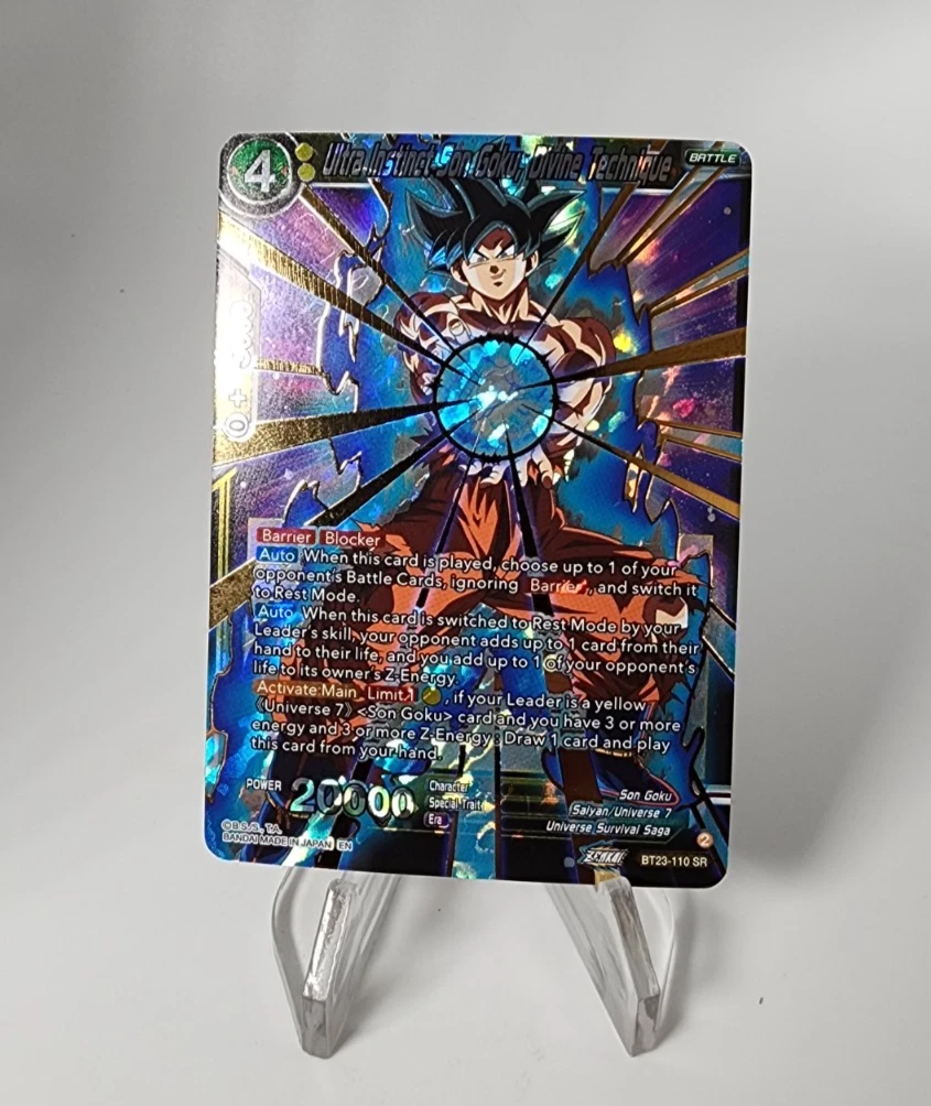 Dragon Ball CCG Super Rare Individual Collectible Card Game Cards