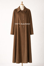 Kaschmirmantel Damen D46 · 100 % Kaschmir · Oversized · Braun