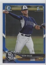 2018 Bowman Draft Chrome Blue Refractor 126/150 Sean Guilbe #BDC-144 08y1
