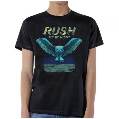 Rush Fly by Night Owl T-shirt Black Men S-234XL D1112