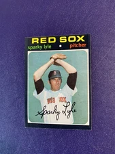 1971 Topps #649 Sparky Lyle SP Boston Red Sox High Number Sharp!