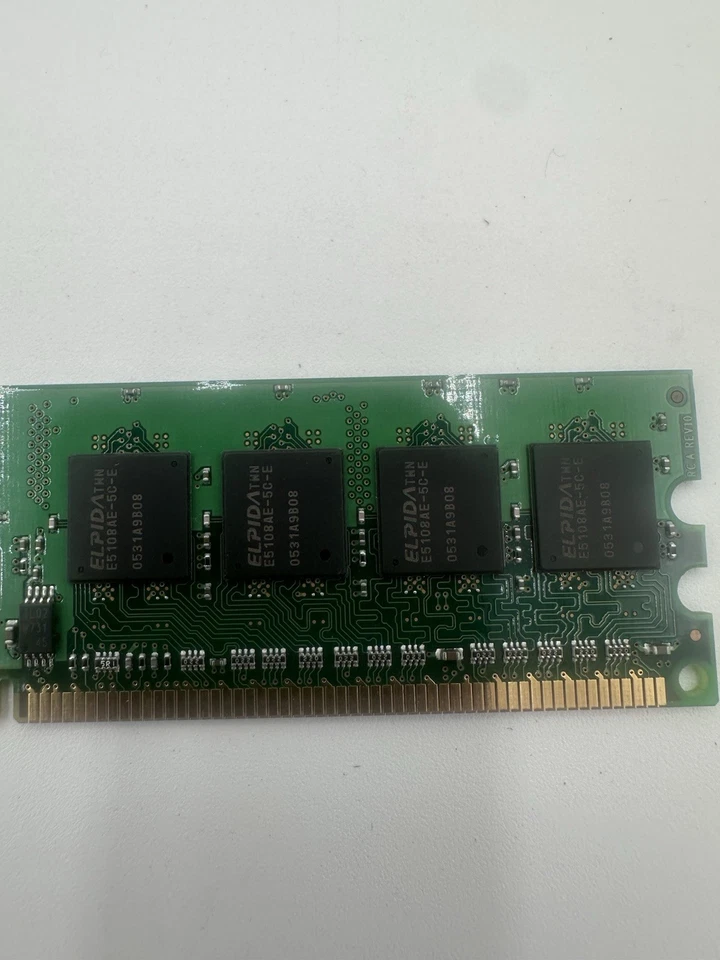 Elpida 1GB (2x512MB) 1Rx8 PC2-4200U DDR2 240-Pin Desktop Memory RAM - Image 3 of 4