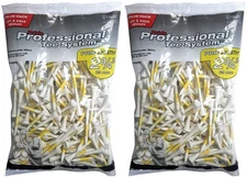 Pride PTS 175-Count Wood Golf Tees, ProLength 2 ¾" (2-Pack)