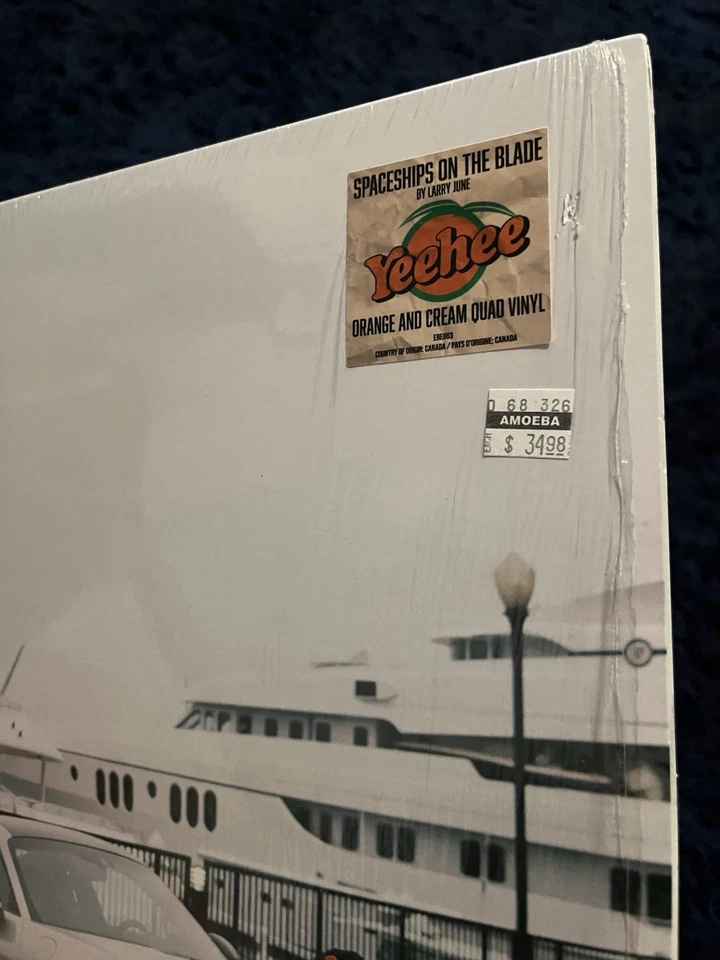 Larry June - Spaceships On The Blade, Vinyl LP (Orange & Cream) LIMITED EDITION  - Image 2 of 4