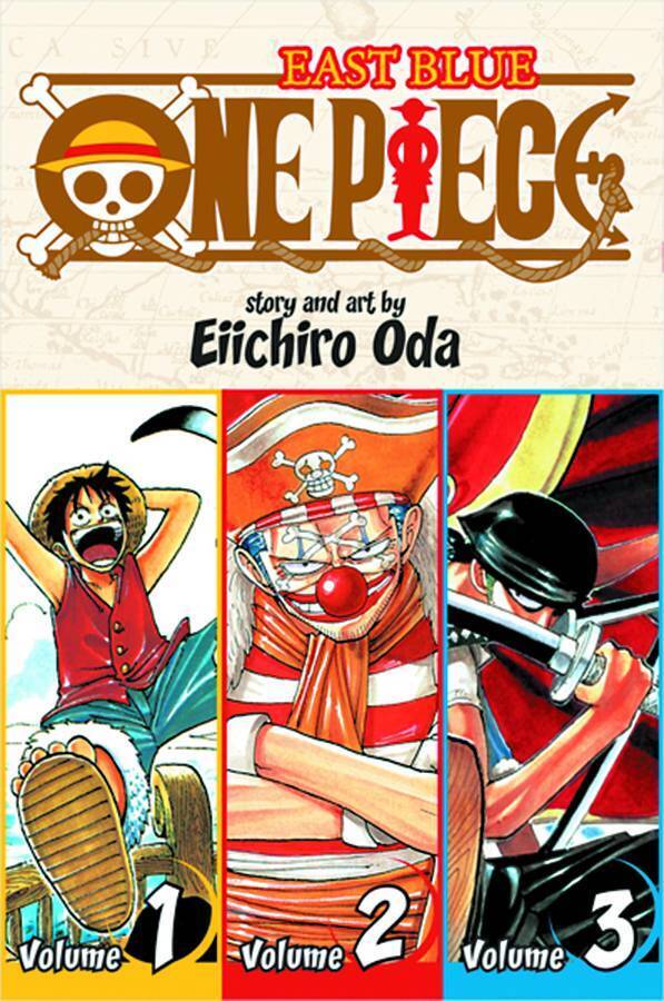 One Piece Omnibus 3 in 1 English Manga & Discounted Shipping Code