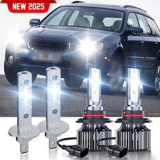 For Subaru Outback 2000-2001 2002 2003 2004  LED Headlight Bulbs High/Low Beam