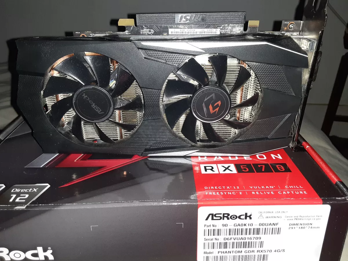 Asrock radeon rx570 4gb sale