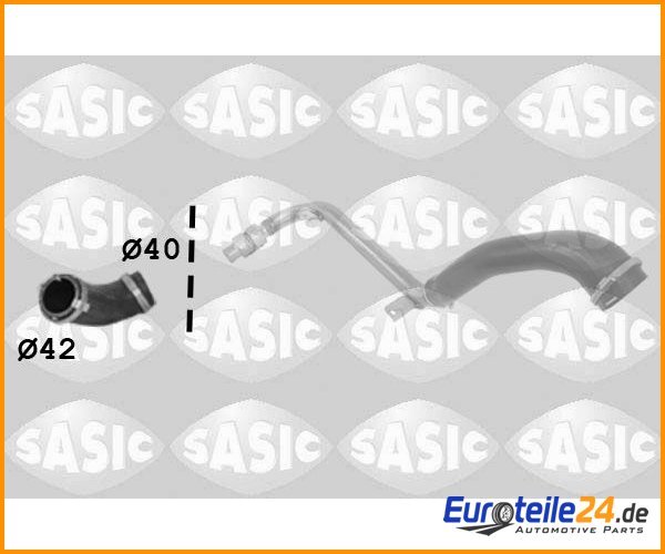 Ladeluftschlauch Sasic 3336271 Ausgang FüR Ford Galaxy S-Max-image