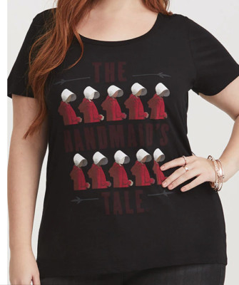 Torrid THE HANDMAID'S TALE Women's Girls Plus Size T-Shirt NWT 100% Authentic