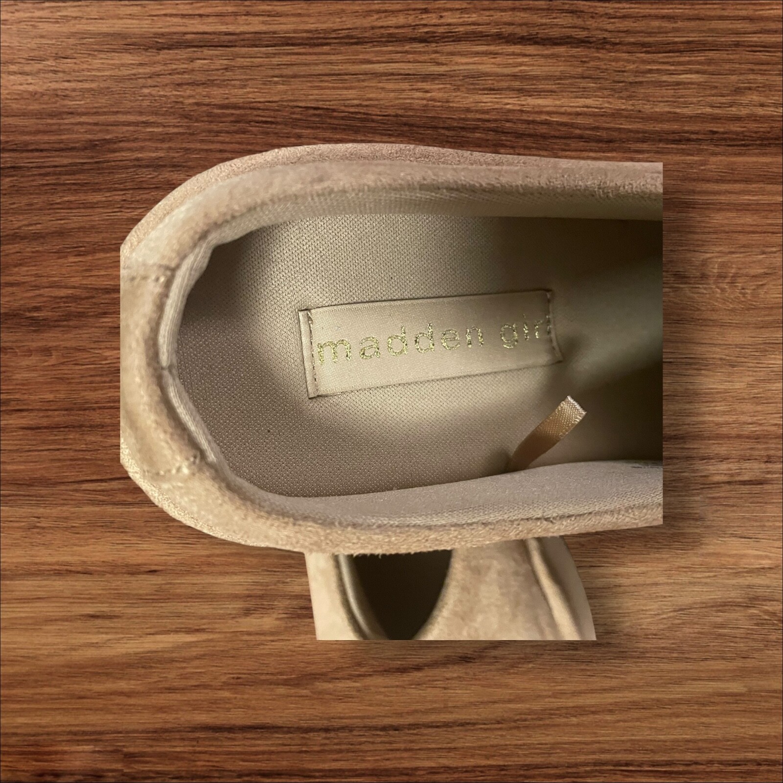 SAOLA Ciabatta mocassino bambina Madden taglia 7 marrone punta tonda ecopelle suola plateau