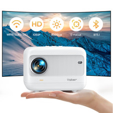 Projecteur vidéo YABER L1: Mini, 9500 Lumens, 5G WiFi, Bluetooth, 1080P, Portabl