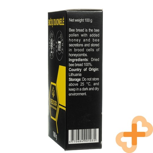 MEDICATA Pure Bee Bread 100g Dried Immune System Support Supplement - Picture 12 of 24