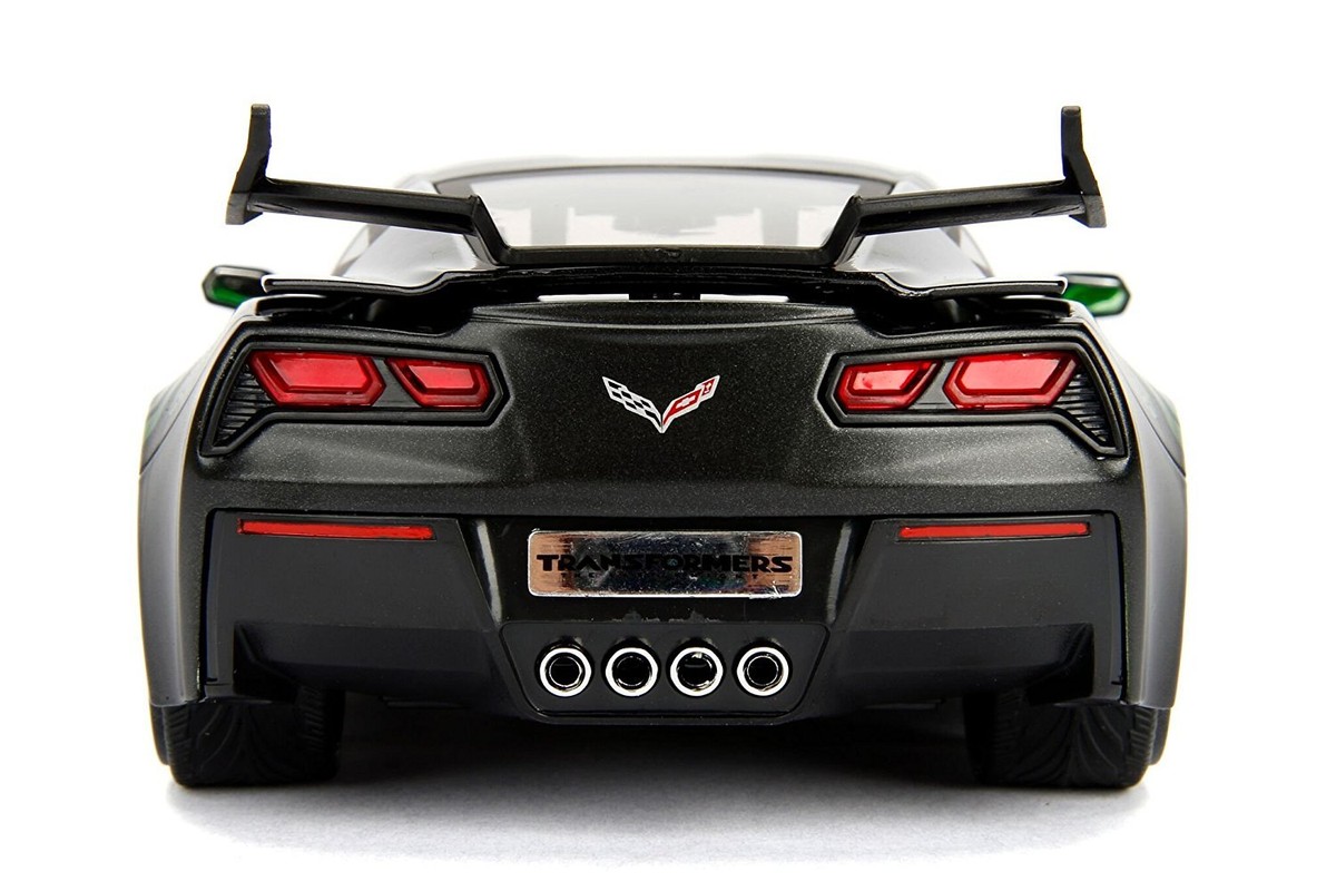 JADA 1:24 TRANSFORMERS 2016 CHEVROLET CORVETTE STINGRAY DIE JADA 1:24 TRANSFORMERS 2016 CHEVROLET CORVETTE STINGRAY DIE