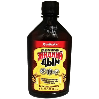 Flüssigrauch 330ml Liquid smoke Rauch Gewürz für Fleisch Fisch Suppen