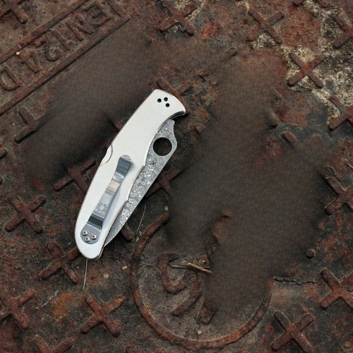 Spyderco C10 Portable field tactical knife Outdoor self-defense pocket knife - Picture 3 of 4