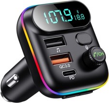 Cargador De Carro Para Celulares Con Blutu Bluetooth Musica Radio FM Llamadas