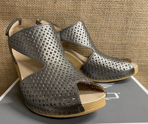 Neu im Karton Dansko 3115-871400 Teagan metallischer metallischer Absatz für Damen - Bild 3 von 5