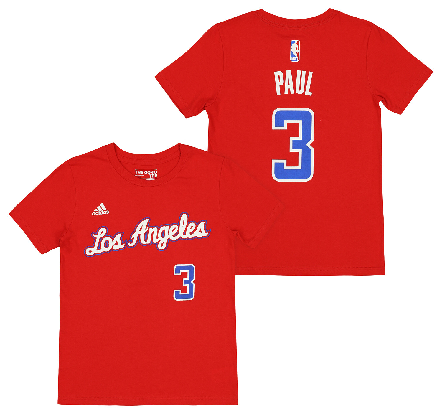 Футболка Adidas NBA Youth (8-20) Los Angeles Clippers Chris Paul #3 Game Time